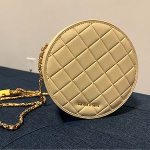 Beige Charles and Keith sling bag for sale